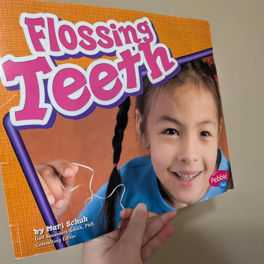 Flossing Teeth By Mari Schuh Book
